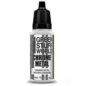 Green Stuff World Chrome Metal 17ml Paint 2454