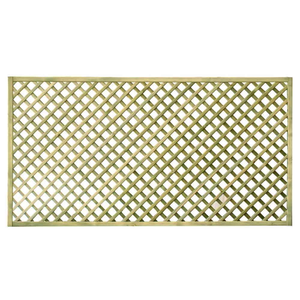 6FT x 3FT Decorative Diamond Lattice Trellis