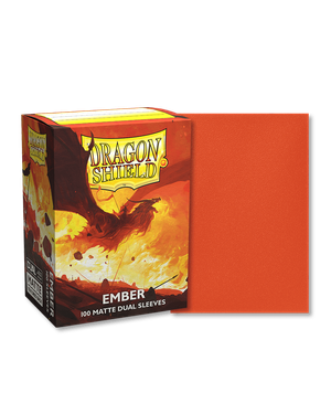 Dragon Shield - Dual Matte Sleeves - Standard Size - 100pk - Ember