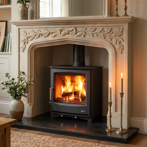 Mazona Rye Eco 7kW Multifuel Woodburning Stove, Freestanding, Eco Design Approved, Defra Approved