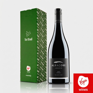 Happy Father's Day Dad Red Wine Gift
