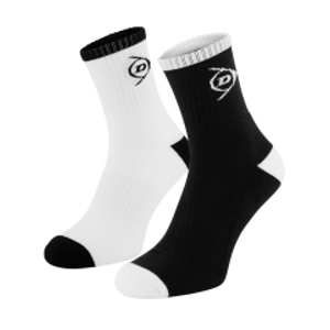 Dunlop Performance x 2 Calze - Black/White
