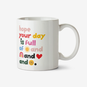 Kate Smith Co. Day Full of Emojis Photo Upload Mug