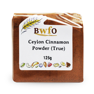 Organic Ceylon Cinnamon Powder (True) 125g