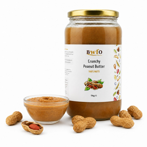 Crunchy Peanut Butter 100% Nuts 1kg