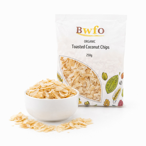 Organic Coconut Chips, Toasted 250g
