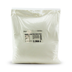 Organic Strong White Bakers Flour 2.5kg