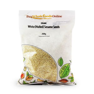Organic White (Hulled) Sesame Seeds 250g
