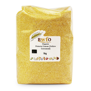 Organic Polenta Coarse [Yellow Cornmeal] 1kg