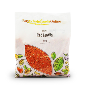 Organic Red Lentils 500g