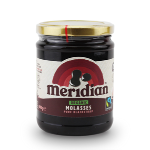 Organic Fairtrade Pure Blackstrap Molasses (Meridian) 600g