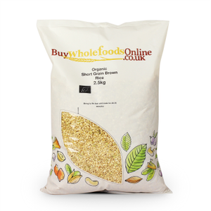 Organic Short Grain Brown Rice 2.5kg