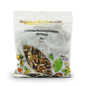 Walnuts Californian (80% Halves, 20% Pieces) 250g