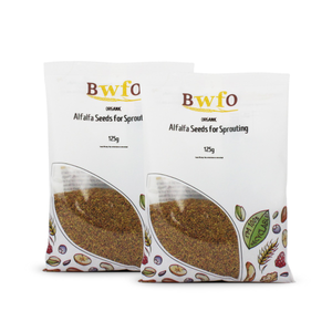 Organic Alfalfa Seeds for Sprouting 250g