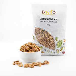 Walnuts Californian (80% Halves, 20% Pieces) 1kg