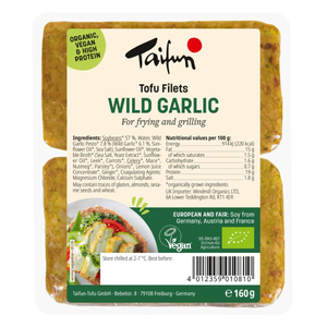 Organic Tofu Filet Wild Garlic (Taifun) 160g