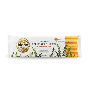 Organic Spelt Pasta Wholegrain - Spaghetti (Biona) 500g