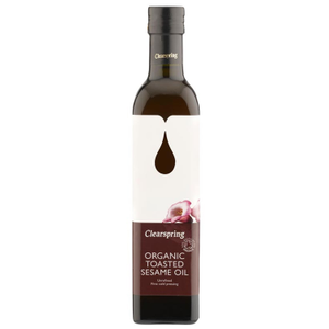 Organic Toasted Sesame Oil (Clearspring) 500ml