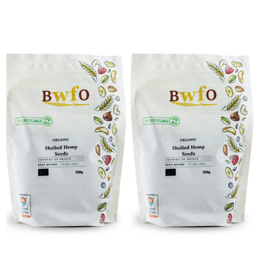 Organic Shelled Hemp Seeds 1kg