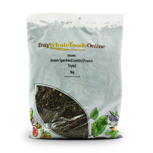 Organic Green Speckled Lentils (French Style) 1kg