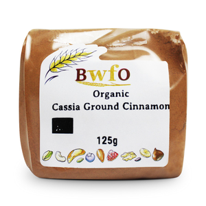 Organic Cinnamon Ground (Cassia) 125g