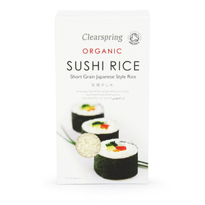 Organic White Sushi Rice (Clearspring) 500g
