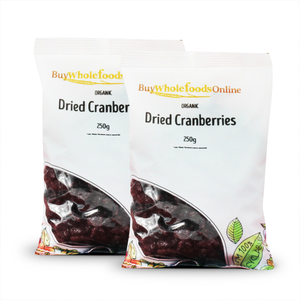 Organic Dried Cranberries 500g