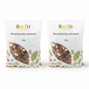 Mixed Nuts Deluxe with Raisins 1kg