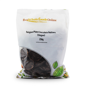 Belgian 55% Dark Chocolate Couverture Drops (Vegan) 250g