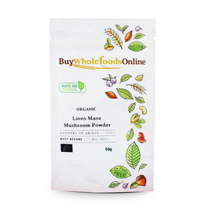 Organic Lions Mane Mushroom Powder 50g