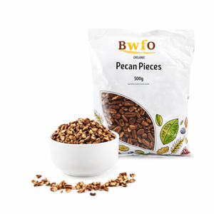Organic Pecan Nut Pieces 500g