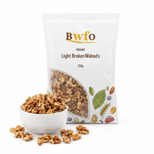 Organic Walnuts Light, Broken 250g