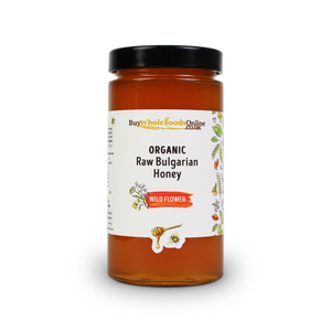 Organic Raw Wild Flower Bulgarian Honey 700g