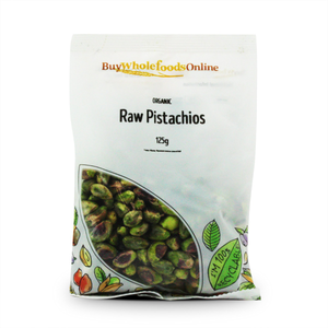 Organic Pistachio Nuts 125g