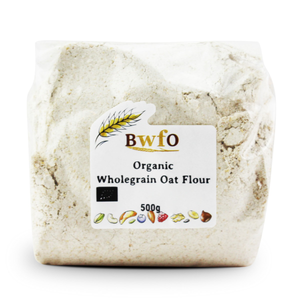 Organic Wholegrain Oat Flour 500g