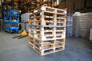 Used UK Pallets - Non-Heat-Treated - 10 Pallets