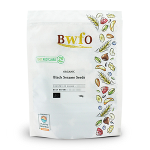 Organic Black Sesame Seeds 125g