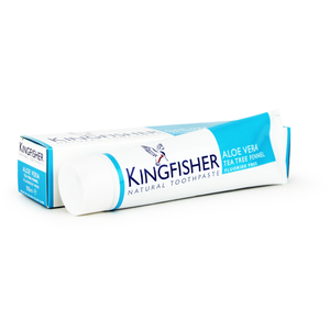 Kingfisher Toothpaste - Aloe Vera, Tea Tree & Fennel (Fluoride Free) 100ml  