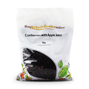Dried Cranberries Infused with Apple Juice 1kg