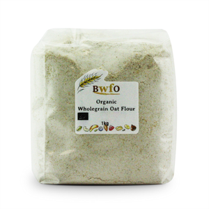 Organic Wholegrain Oat Flour 1kg