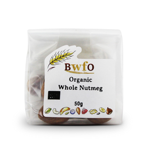 Organic Nutmeg Whole 50g