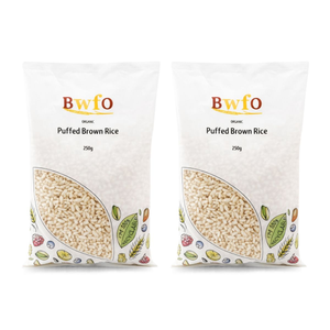 Organic Puffed Brown Rice 500g
