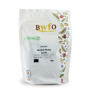 Organic Shelled Hemp Seeds 500g