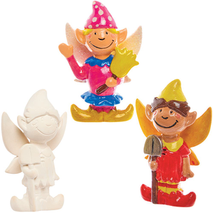 Elf Keramische Tuin Versieringen