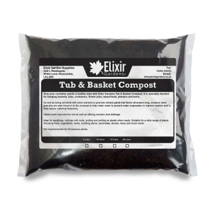 Tub & Basket Compost (Nutrient Rich Potting Soil for Container Plants) - 10L