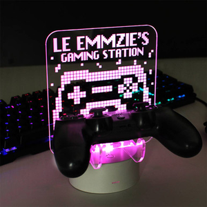 Personalised LED Gaming Controller Holder