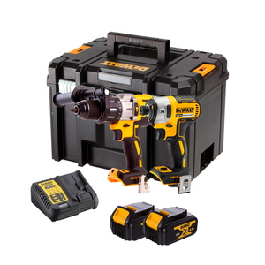 DEWALT DCK276M2T 18V Brushless DCD996 Combi Drill &amp; DCF887 Impact Driver