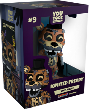 Youtooz - Five Nights at Freddy’s - Ignited Freddy Vinyl Figure #9