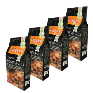 Premium Charcoal Briquettes - 4 bag deal