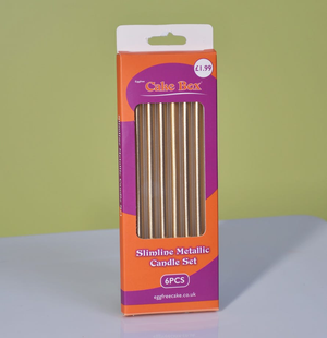 6 Champagne Candles